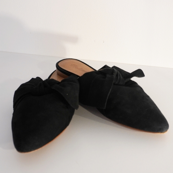 Womens Madewell Remi Black Suede Mule/Flats  7.5 - Picture 6 of 7